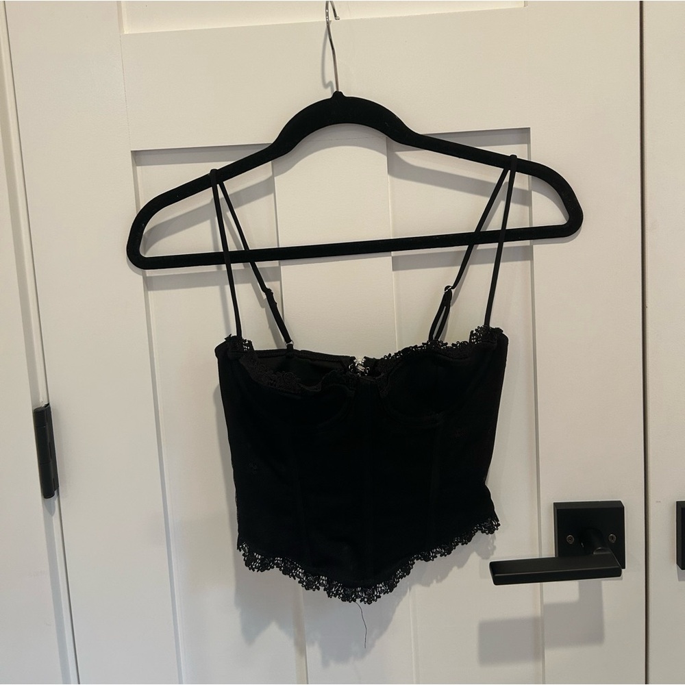 White Fox Boutique It Doesn’t Matter bustier black size xs